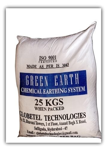 Earthing chemical compound bag