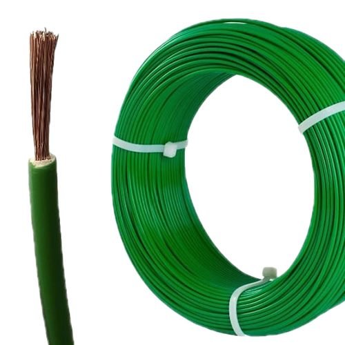 Earthing cable copper 6 sq mm green